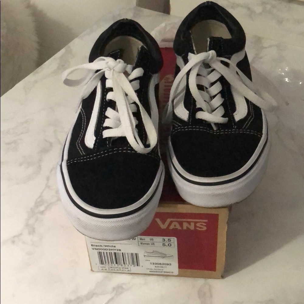 Old school black vans